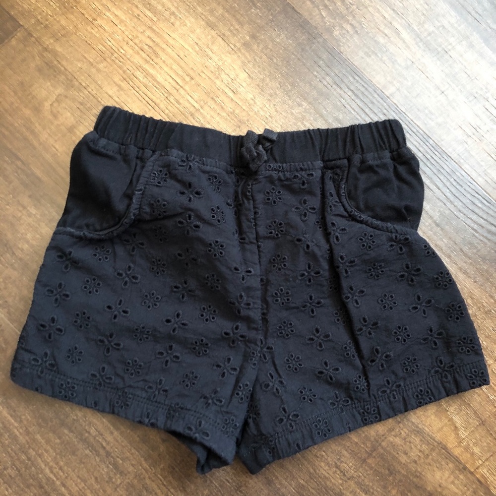 First impressions black shorts 3T